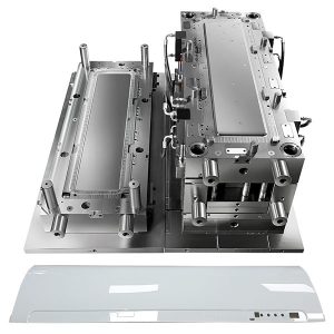 moule d'injection pour panneau de climatiseur