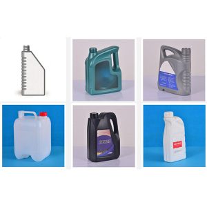 bidon d'huile moteur moulé par soufflage
