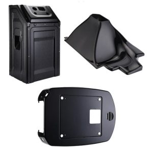 Boîtiers en plastique de forme irrégulière moulés sous vide sur mesure