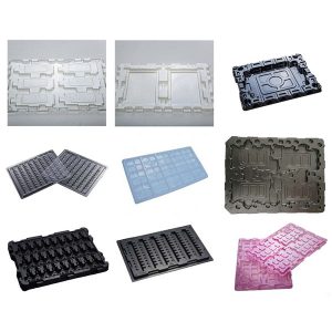 Plateau thermoformé antistatique