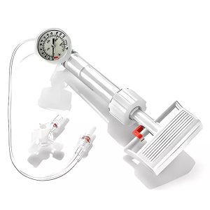 Pompe à pression pour ballon moulée par injection