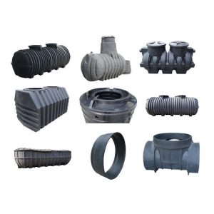 réservoir d'eau souterrain rotomoulé